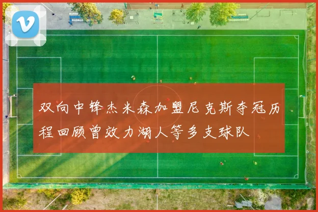双向中锋杰米森加盟尼克斯夺冠历程回顾曾效力湖人等多支球队